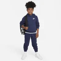 Nike Sportswear Club Fleece Little детские Pullover Толстовка с капюшоном синий