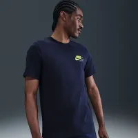 Nike мужские для гольфа футболка синий