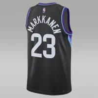 Nike Lauri Markkanen Utah Jazz 2024/25 Statement Edition мужские Jordan Dri-FIT NBA Swingman Jersey цвет черный