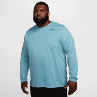 Nike Dri-FIT Legend чоловічі Long-Sleeve Fitness Top блакитний