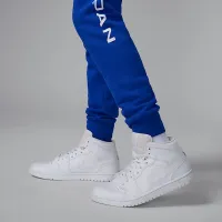 Nike Jordan Big детские Baseline Fleece Pants синий
