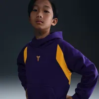 Nike Kobe Big дитячі Therma-FIT Pullover Толстовка з капюшоном колір фіолетовий