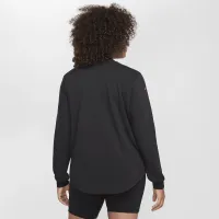 Nike (M) One женская Reversible French Terry Pullover Top (Maternity) цвет черный