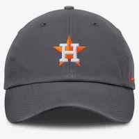 Houston Astros Club чоловічі Nike MLB Adjustable Hat колір сірий
