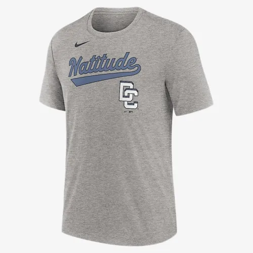 Washington Nationals City Connect чоловічі Nike MLB футболка колір сірий