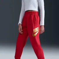 Nike Sportswear Club Fleece Big дитячі Joggers колір червоний