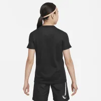 Nike Trophy23 Big детские Dri-FIT Short-Sleeve Top цвет черный