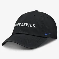 Duke блакитний Devils Core Club Mascot Wordmark чоловічі Nike College Adjustable Hat колір чорний