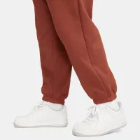 Nike Sportswear Phoenix Fleece женская С высокой Талией оверсайз Sweatpants (большие размеры) Orange