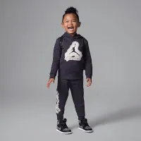 Nike Jordan MVP Toddler 2-Piece Fleece Pullover Толстовка с капюшоном набор цвет черный