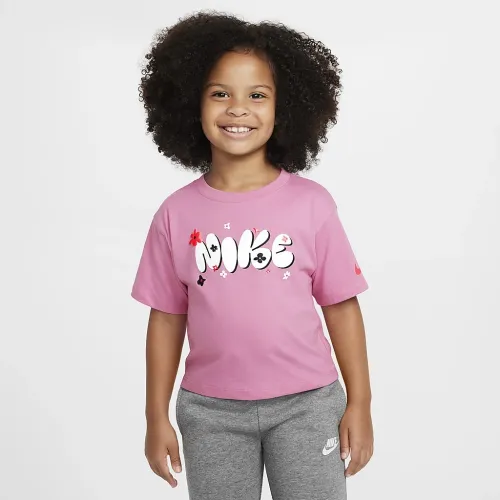 Nike Little детские Izzy Graphic футболка Pink