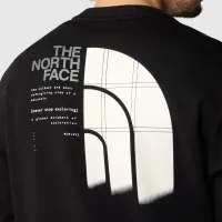 Кофта/футболка The North Face Graphic Crew 3 0A87EUJK31 - Чорна