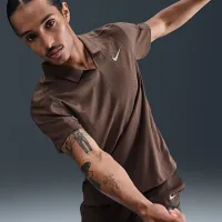 NikeCourt Slam мужские Dri-FIT ADV Tennis Polo цвет коричневый