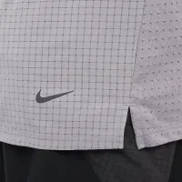 Nike Trail Solar Chase чоловічі Dri-FIT Short-Sleeve Running Top колір сірий