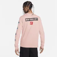 Nike Sportswear мужские Long-Sleeve Graphic Tee Pink