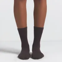 NikeSKIMS женская Dri-FIT Crew носки (3 пары) цвет коричневый