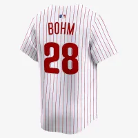 Alec Bohm Philadelphia Phillies мужские Nike Dri-FIT ADV MLB Limited Jersey цвет белый