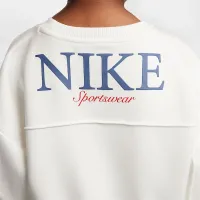 Nike Game, Swoosh, Match! Toddler Crew Top цвет белый