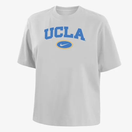 UCLA жіноча Nike College Boxy футболка колір білий