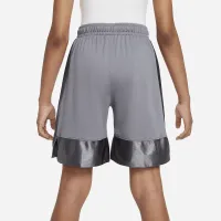 Nike Dri-FIT Elite 23 Big детские (для мальчиков) баскетбольные шорты цвет серый