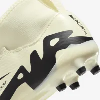 Nike Jr. Mercurial Superfly 9 Academy Little/Big детские Multi-Ground High-Top футбольные бутсы Yellow