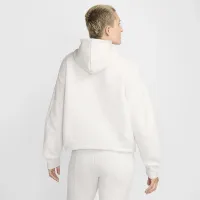 Nike Sportswear Tech Fleece женская оверсайз Толстовка с капюшоном цвет серый