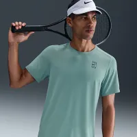 NikeCourt Advantage мужские Dri-FIT Tennis Top цвет зеленый