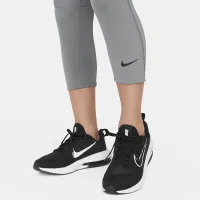 Nike Pro Dri-FIT Big дитячі (для хлопчиків) 3/4-Length Tights колір сірий