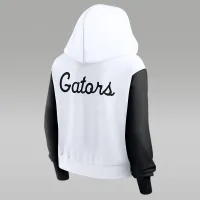 Nike Florida Athletic Prep Colorblocked Script Women’s Jordan Brand College Full-Zip Толстовка з капюшоном колір білий