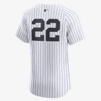 Juan Soto New York Yankees чоловічі Nike Dri-FIT ADV MLB Elite Jersey колір білий