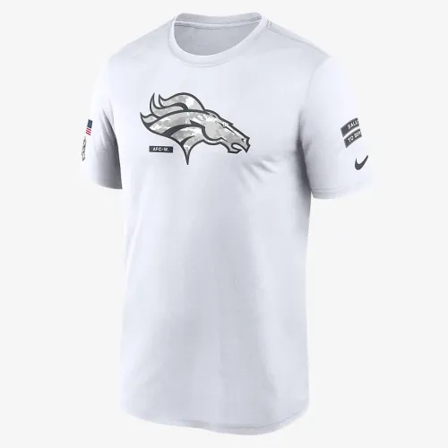 Denver Broncos Salute to Service Primary Edge Legend мужские Nike Dri-FIT NFL футболка цвет белый