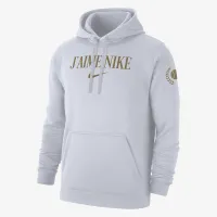 Nike Club Fleece чоловічі Tennis Pullover Толстовка з капюшоном колір білий