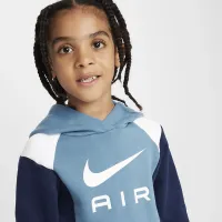Nike Air Little детские Fleece Pullover and Pants набор синий