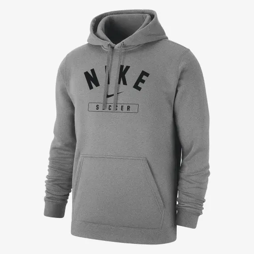 Nike Soccer мужские Pullover Толстовка с капюшоном цвет серый