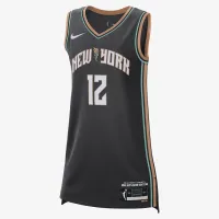 New York Liberty Explorer Edition Nike Dri-FIT WNBA Victory Jersey колір чорний