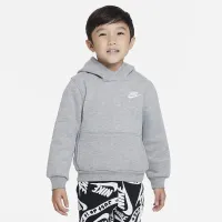 Nike Sportswear Club Fleece Toddler Pullover Толстовка з капюшоном колір сірий