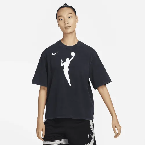 Team 13 женская Nike WNBA Boxy футболка цвет черный