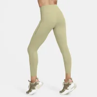 Nike Universa жіноча Medium-Support З високою талією 7/8 лосіни з кишенямиколір коричневий