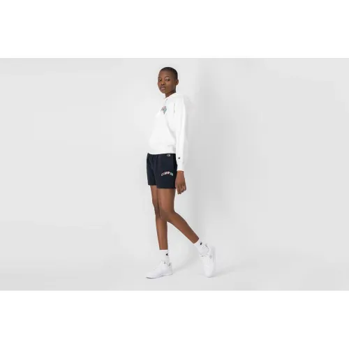 Кофта/футболка Champion Embroideцвет красный Bookstore Logo Толстовка с капюшоном 114962-WW001 - Белая