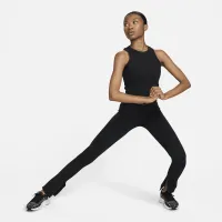 Nike One Fitted женская Dri-FIT Cropped Tank Top цвет черный