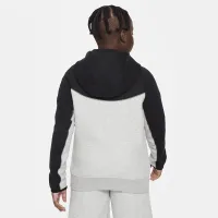Nike Sportswear Tech Fleece Big дитячі (для хлопчиків) Full-Zip Толстовка з капюшоном (Extended Size) колір сірий