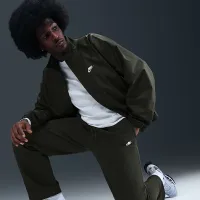 Nike Sportswear Club чоловічі Fleece Bungee Pants колір зелений