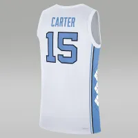 Nike Vince Carter North Carolina Tar Heels Replica мужские Jordan Brand College баскетбольные Jersey цвет белый
