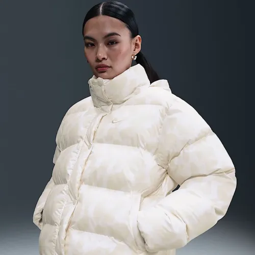 Nike Sportswear жіноча Therma-FIT Puffer колір коричневий