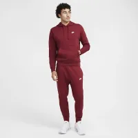 Nike Sportswear Club Fleece Pullover Толстовка з капюшоном колір червоний