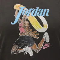 Nike Jordan жіноча Graphic Girlfriend футболка (великі розміри) колір чорний