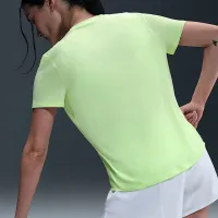 Nike One Classic жіноча Dri-FIT Short-Sleeve Top Yellow