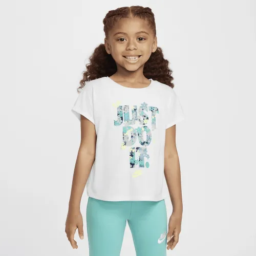 Nike Fresh Cut Little детские Graphic футболка цвет белый