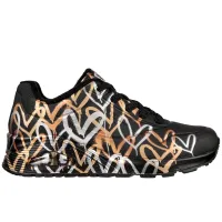 Кросівки Жіночі Skechers UNO METALIC LOVE (155523-BKGD)