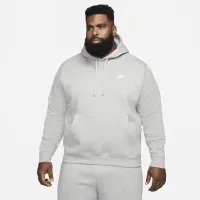 Nike Sportswear Club Fleece Pullover Толстовка з капюшоном колір сірий